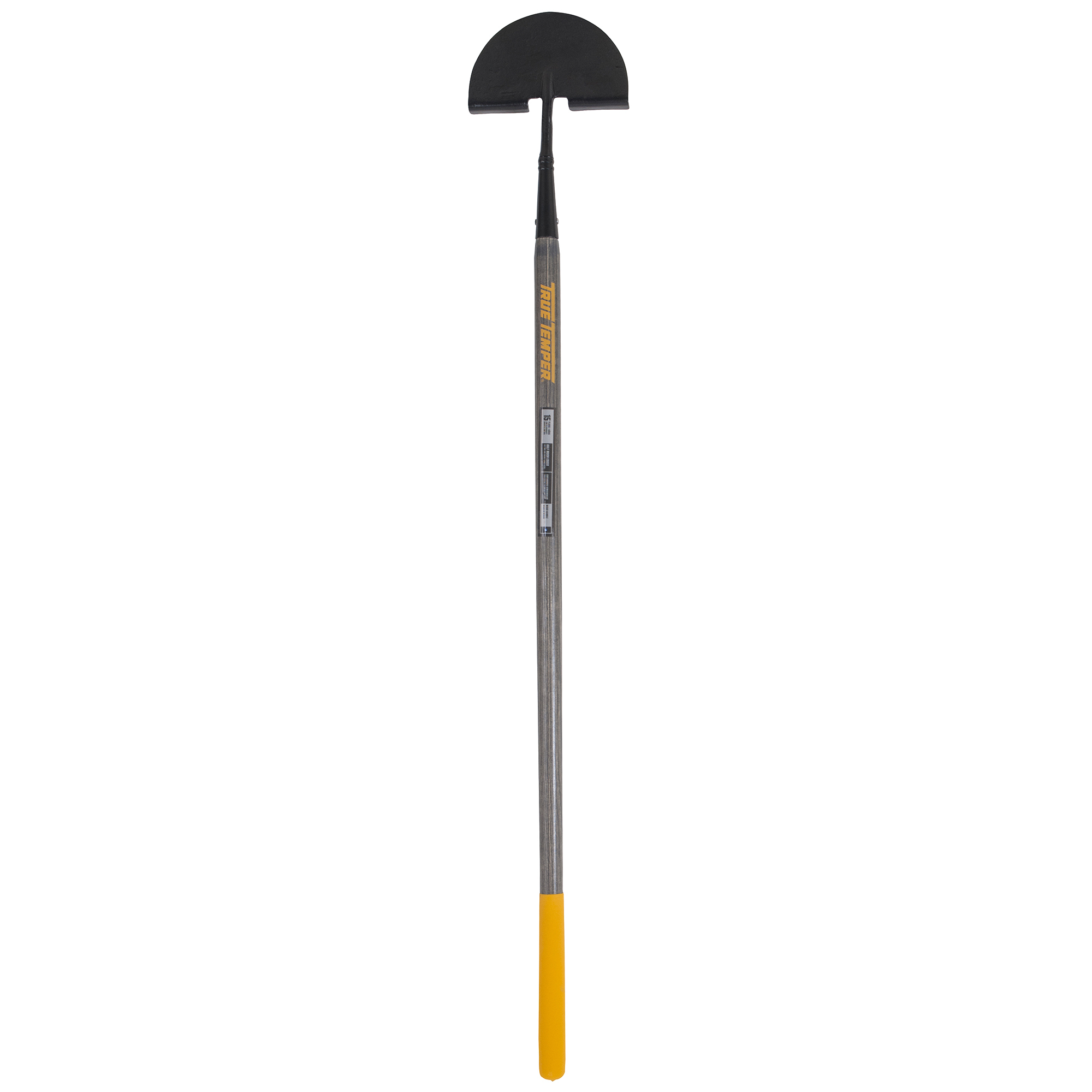 True Temper 9 Inch Steel Half Moon Step Edger with Comfort Grip, Model 2812100